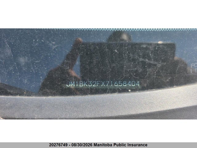 Продаж на аукціоні авто 2007 Mazda 3 Mazda Gs, vin: JM1BK32FX71658404, номер лоту: 20276749