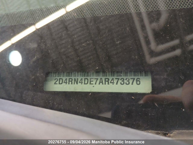Продаж на аукціоні авто 2010 Dodge Grand Caravan Se, vin: 2D4RN4DE7AR473376, номер лоту: 20276755