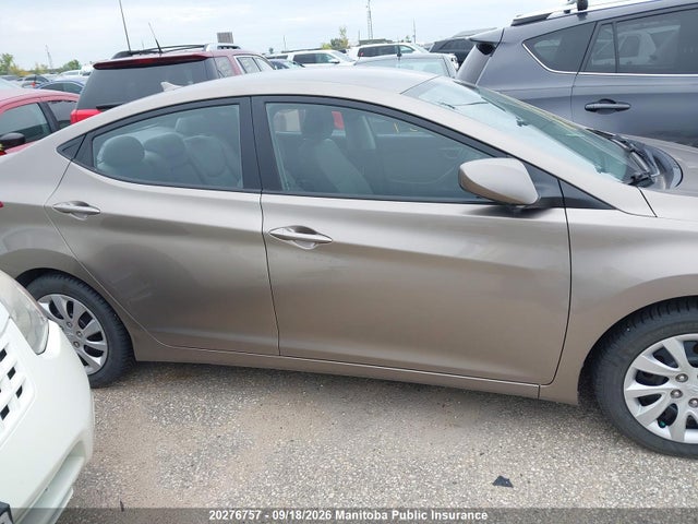 2013 Hyundai Elantra Gl მანქანა იყიდება აუქციონზე, vin: 5NPDH4AE4DH399502, აუქციონის ნომერი: 20276757