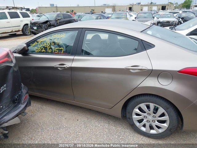 2013 Hyundai Elantra Gl მანქანა იყიდება აუქციონზე, vin: 5NPDH4AE4DH399502, აუქციონის ნომერი: 20276757