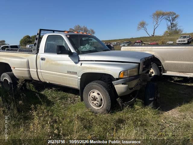 Auction sale of the 2002 Dodge Ram 3500, vin: 3B7MF36652M276347, lot number: 20276758