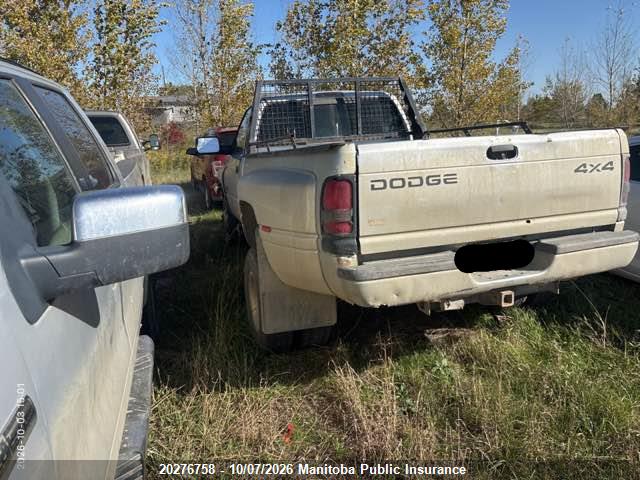 Продаж на аукціоні авто 2002 Dodge Ram 3500, vin: 3B7MF36652M276347, номер лоту: 20276758
