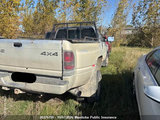 Продаж на аукціоні авто 2002 Dodge Ram 3500, vin: 3B7MF36652M276347, номер лоту: 20276758