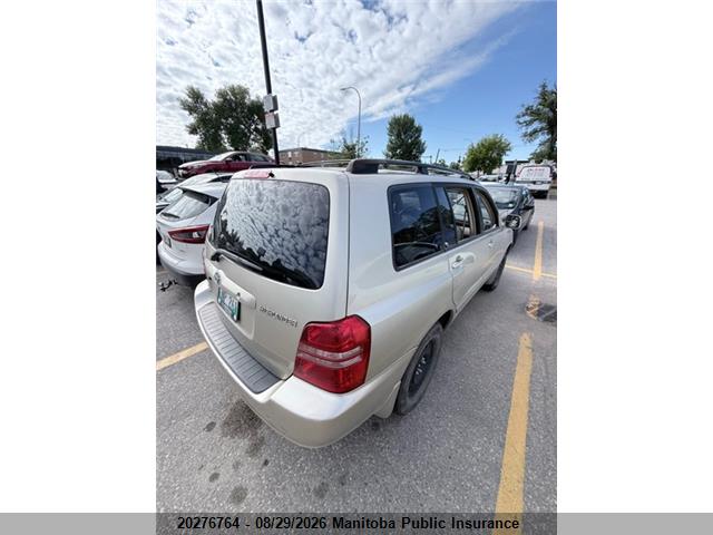 2003 Toyota Highlander V6 მანქანა იყიდება აუქციონზე, vin: JTEHF21A330106995, აუქციონის ნომერი: 20276764