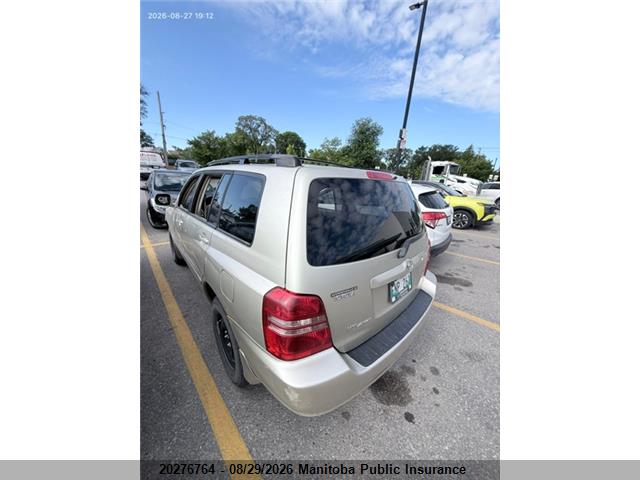 2003 Toyota Highlander V6 მანქანა იყიდება აუქციონზე, vin: JTEHF21A330106995, აუქციონის ნომერი: 20276764