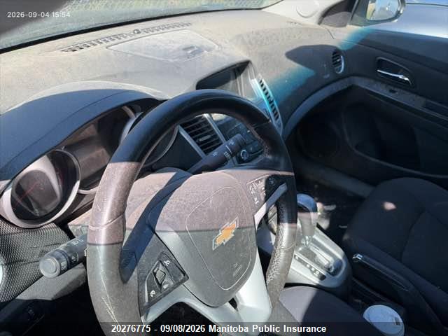 20276775 :رقم المزاد ، 1G1PC5SB5E7332847 vin ، 2014 Chevrolet Cruze Lt Turbo مزاد بيع