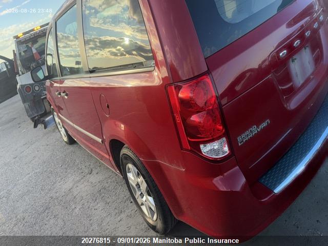 Aukcja sprzedaży 2012 Dodge Grand Caravan Se, vin: 2C4RDGBG3CR158809, numer aukcji: 20276815