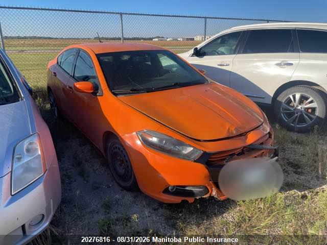 Aukcja sprzedaży 2013 Dodge Dart Sxt, vin: 1C3CDFBH3DD201806, numer aukcji: 20276816