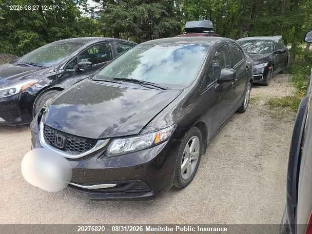 Aukcja sprzedaży 2013 Honda Civic Ex, vin: 2HGFB2E52DH010794, numer aukcji: 20276820