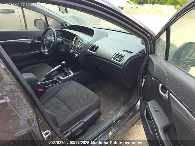 Aukcja sprzedaży 2013 Honda Civic Ex, vin: 2HGFB2E52DH010794, numer aukcji: 20276820