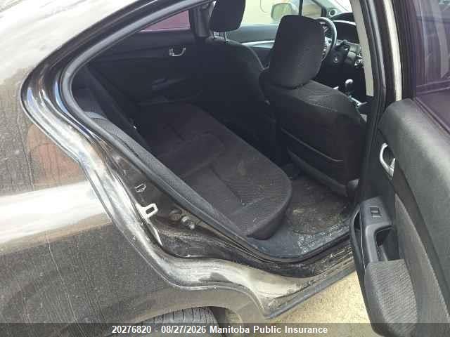 Aukcja sprzedaży 2013 Honda Civic Ex, vin: 2HGFB2E52DH010794, numer aukcji: 20276820