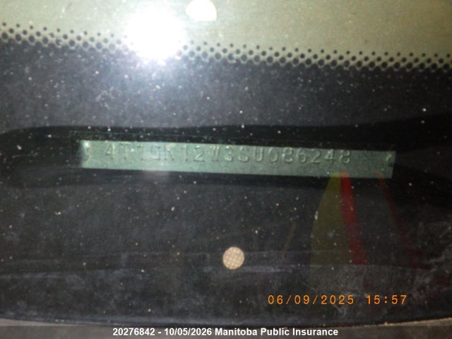 1995 Toyota Camry Le V6 Le V6 მანქანა იყიდება აუქციონზე, vin: 4T1GK12W3SU086248, აუქციონის ნომერი: 20276842