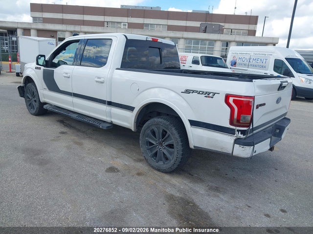 Продаж на аукціоні авто 2016 Ford F150 Xl Supercrew, vin: 1FTFW1EG7GFD03434, номер лоту: 20276852
