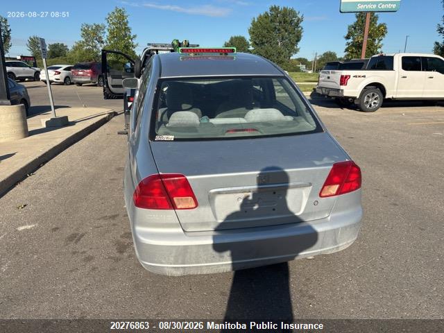 Продажа на аукционе авто 2002 Honda Civic Lx-g, vin: 2HGES15812H923303, номер лота: 20276863