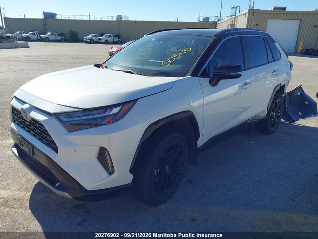 20276902 :رقم المزاد ، 2T35WRFV2NW146043 vin ، 2022 Toyota Rav4 Le Hybrid مزاد بيع