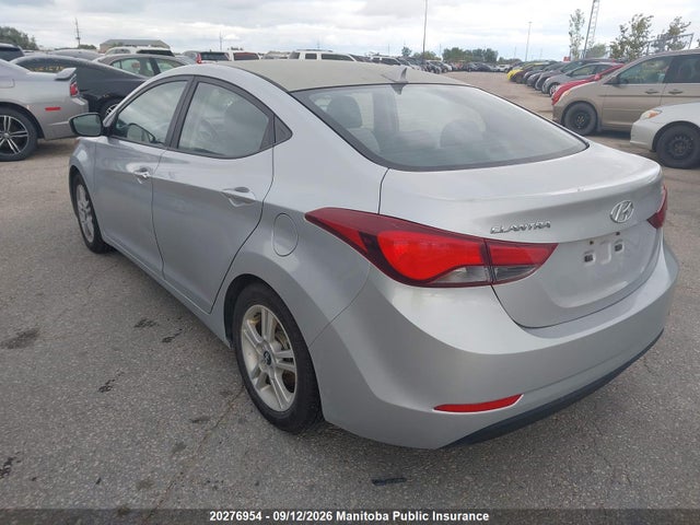 Hyundai Elantra Gls 2014 5NPDH4AEXEH527792 Image 3