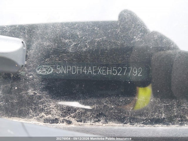Hyundai Elantra Gls 2014 5NPDH4AEXEH527792 Image 8