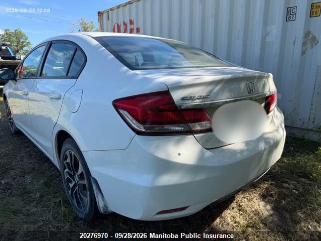 Aukcja sprzedaży 2015 Honda Civic Ex, vin: 2HGFB2F55FH021502, numer aukcji: 20276970