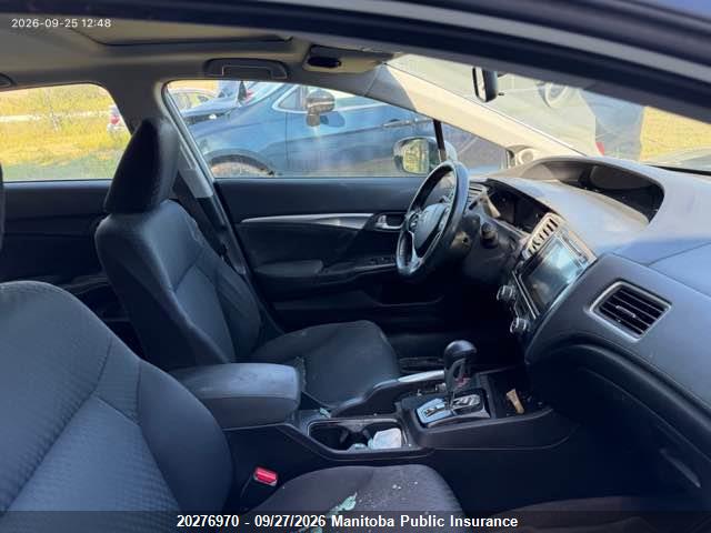 Aukcja sprzedaży 2015 Honda Civic Ex, vin: 2HGFB2F55FH021502, numer aukcji: 20276970