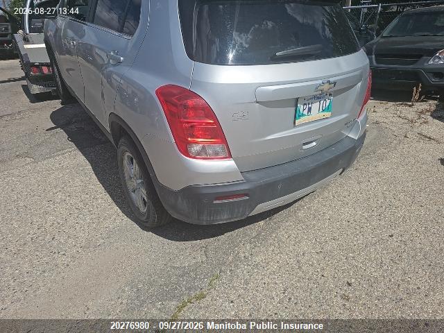 Chevrolet Trax Lt 2014 3GNCJRSB6EL166702 Image 3