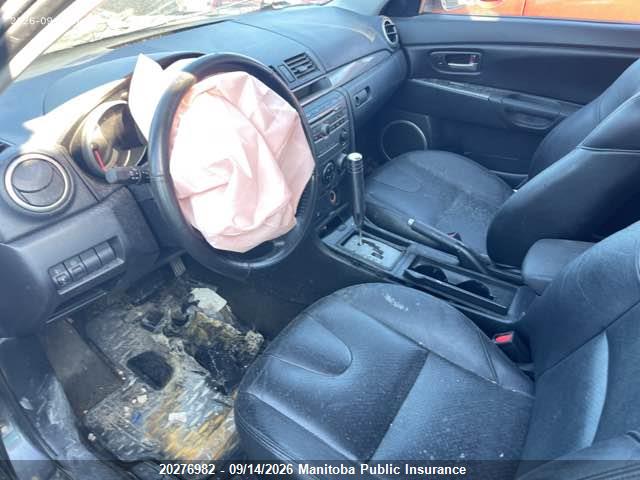 Aukcja sprzedaży 2007 Mazda 3 Mazda Sport Gt, vin: JM1BK343X71757713, numer aukcji: 20276982