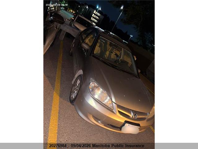 Aukcja sprzedaży 2005 Honda Civic Lx-g, vin: 2HGES16605H009819, numer aukcji: 20276984