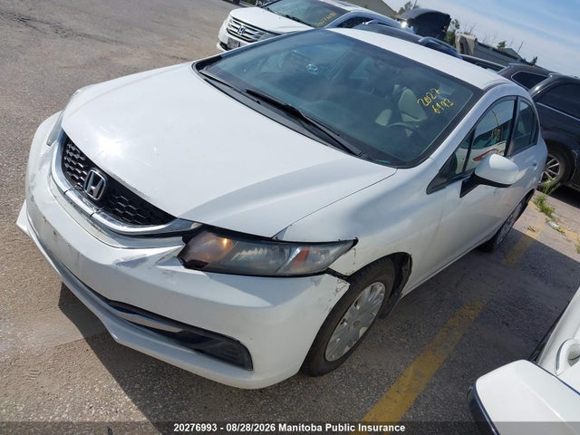 Продаж на аукціоні авто 2013 Honda Civic Lx, vin: 2HGFB2F41DH041587, номер лоту: 20276993