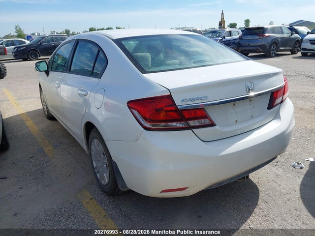 Продаж на аукціоні авто 2013 Honda Civic Lx, vin: 2HGFB2F41DH041587, номер лоту: 20276993