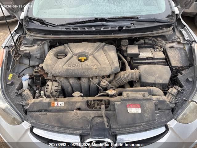 2013 Hyundai Elantra Gl მანქანა იყიდება აუქციონზე, vin: 5NPDH4AE0DH291541, აუქციონის ნომერი: 20276998