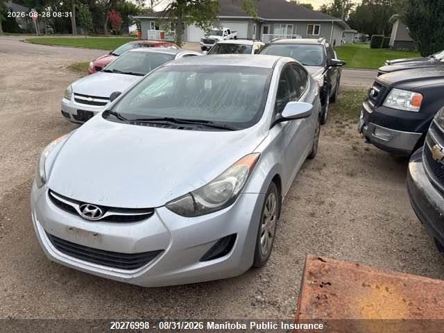 2013 Hyundai Elantra Gl მანქანა იყიდება აუქციონზე, vin: 5NPDH4AE0DH291541, აუქციონის ნომერი: 20276998