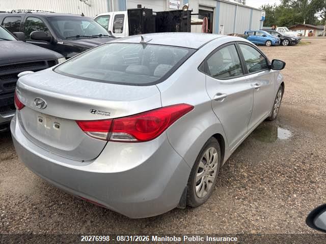 2013 Hyundai Elantra Gl მანქანა იყიდება აუქციონზე, vin: 5NPDH4AE0DH291541, აუქციონის ნომერი: 20276998