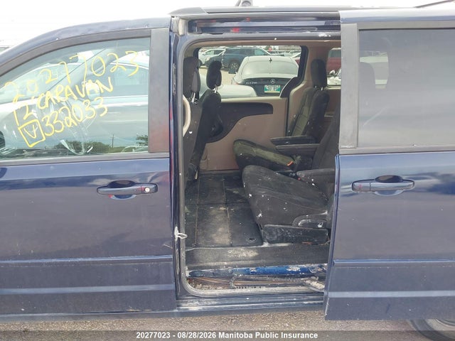 20277023 :رقم المزاد ، 2C4RDGBG6CR332033 vin ، 2012 Dodge Grand Caravan Sxt مزاد بيع