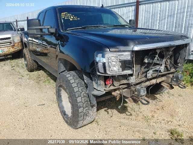 20277030 :رقم المزاد ، 1GTSKVE32AZ275837 vin ، 2010 Gmc Sierra 1500 Sle Ext Cab مزاد بيع