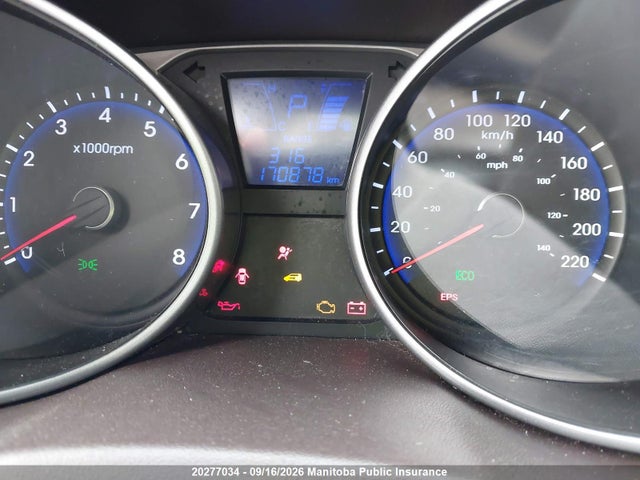 Продажа на аукционе авто 2012 Hyundai Tucson Gls, vin: KM8JUCACXCU337254, номер лота: 20277034