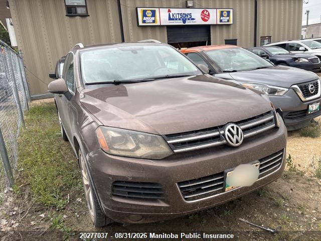 20277037 :رقم المزاد ، WVGDK9BP7BD007495 vin ، 2011 Volkswagen Touareg V6 Tdi مزاد بيع