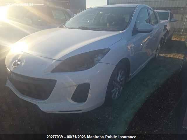 Aukcja sprzedaży 2012 Mazda Mazda3 Sport Gs Sky, vin: JM1BL1L71C1537182, numer aukcji: 20277039