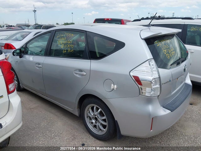 Aukcja sprzedaży 2012 Toyota Prius V, vin: JTDZN3EU2C3117099, numer aukcji: 20277054