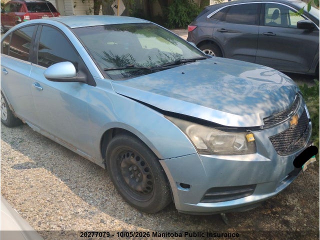 2012 Chevrolet Cruze Lt Turbo მანქანა იყიდება აუქციონზე, vin: 1G1PF5SC7C7164206, აუქციონის ნომერი: 20277079