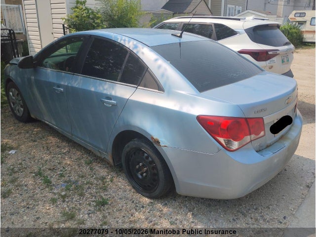 2012 Chevrolet Cruze Lt Turbo მანქანა იყიდება აუქციონზე, vin: 1G1PF5SC7C7164206, აუქციონის ნომერი: 20277079