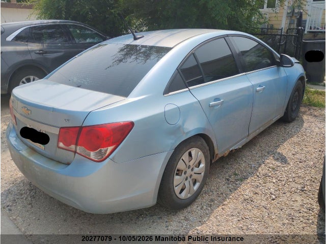 2012 Chevrolet Cruze Lt Turbo მანქანა იყიდება აუქციონზე, vin: 1G1PF5SC7C7164206, აუქციონის ნომერი: 20277079