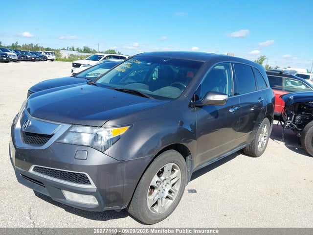 20277110 :رقم المزاد ، 2HNYD2H64BH000510 vin ، 2011 Acura Mdx Tech مزاد بيع
