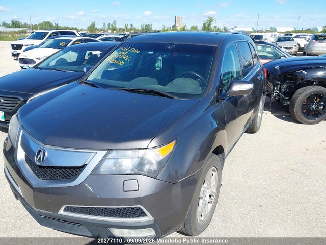 20277110 :رقم المزاد ، 2HNYD2H64BH000510 vin ، 2011 Acura Mdx Tech مزاد بيع