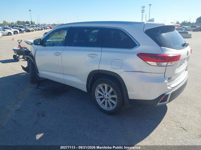 Toyota Highlander Xle V6 2017 5TDJZRFH1HS515187 Image 3