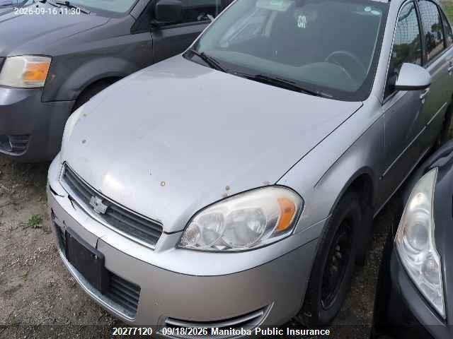 20277120 :رقم المزاد ، 2G1WB58N279197019 vin ، 2007 Chevrolet Impala Ls V6 مزاد بيع