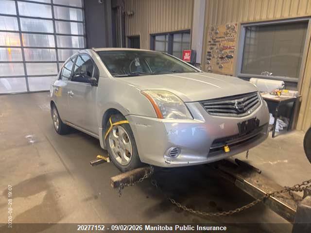 Aukcja sprzedaży 2010 Nissan Sentra 2.0, vin: 3N1AB6AP9AL600827, numer aukcji: 20277152