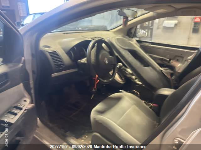20277152 :رقم المزاد ، 3N1AB6AP9AL600827 vin ، 2010 Nissan Sentra 2.0 مزاد بيع