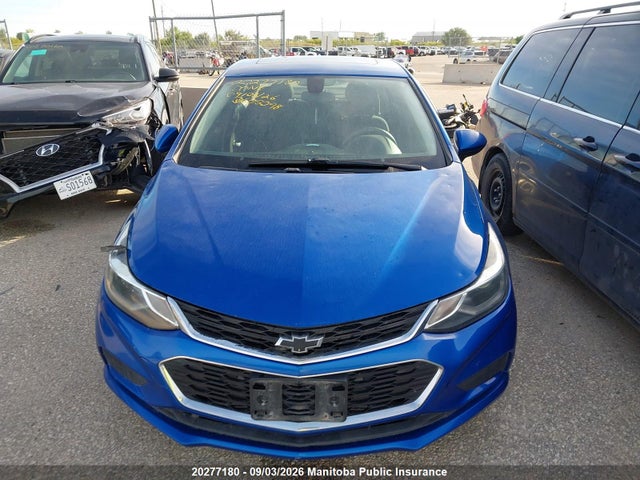 2017 Chevrolet Cruze Lt Turbo მანქანა იყიდება აუქციონზე, vin: 3G1BE5SM3HS605098, აუქციონის ნომერი: 20277180