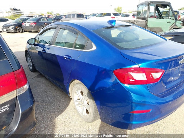 2017 Chevrolet Cruze Lt Turbo მანქანა იყიდება აუქციონზე, vin: 3G1BE5SM3HS605098, აუქციონის ნომერი: 20277180