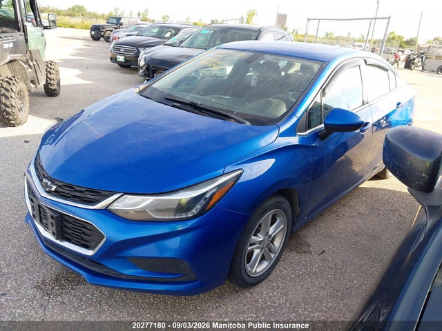 2017 Chevrolet Cruze Lt Turbo მანქანა იყიდება აუქციონზე, vin: 3G1BE5SM3HS605098, აუქციონის ნომერი: 20277180