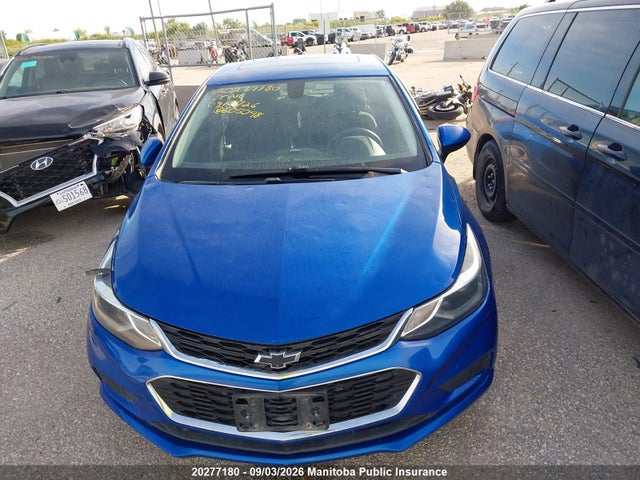 2017 Chevrolet Cruze Lt Turbo მანქანა იყიდება აუქციონზე, vin: 3G1BE5SM3HS605098, აუქციონის ნომერი: 20277180